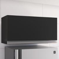 Armario Aéreo Basculante 60cm Andreia Preto Reajl Moveis - 2