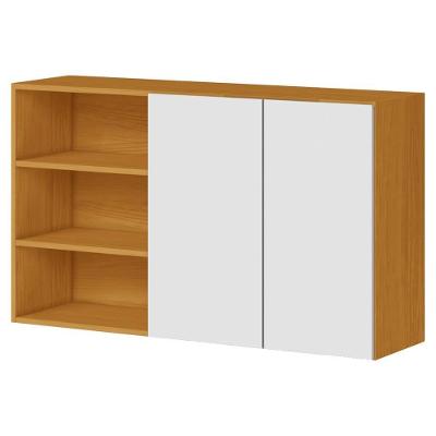 Armario Aéreo 2 Portas 120cm 2006802 Cinamomo Branco Armoveis