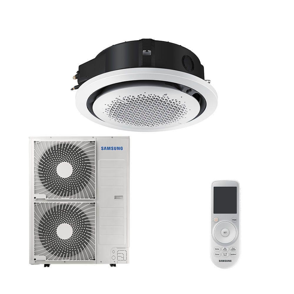 Ar Condicionado Split Cassete Inverter Samsung 360º WindFree 53.000 BTUs Quente E Frio 220V R-32 - 1