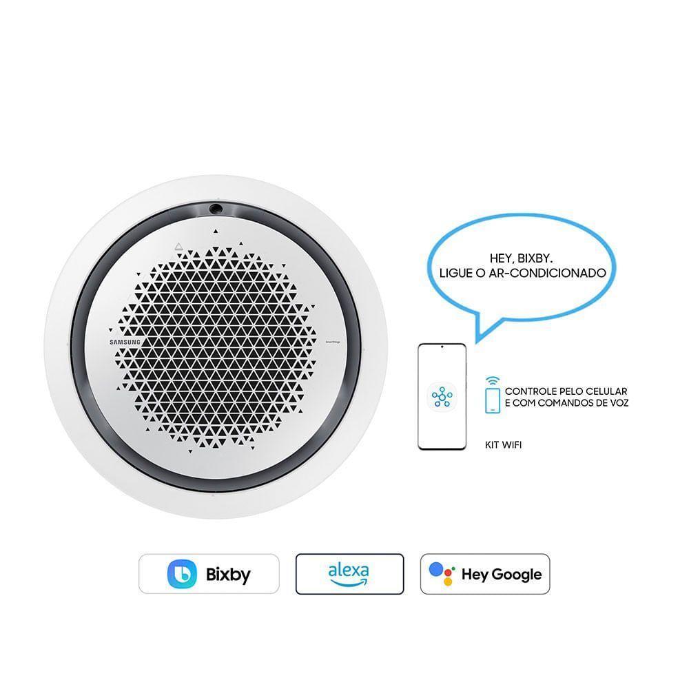 Ar Condicionado Split Cassete Inverter Samsung 360º WindFree 53.000 BTUs Quente E Frio 220V R-32 - 4