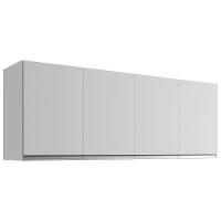 Armario Aéreo 4 Portas 160cm Andreia Branco Reajl Moveis - 1
