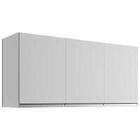 Armario Aéreo 3 Portas 120cm Andreia Branco Reajl Moveis - 1