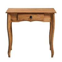 Aparador Rústico Madeira Maciça 1 Gaveta Pés Luis Xv D230 Mel - 6