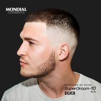 Aparador De Pelos Super Groom 10 Mondial Preto/Prata 6W BG-06 Bivolt - 7