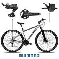 Bicicleta Aro 29 Absolute Nero 5 Shimano Cues 9v Alumínio Freio Hidráulico 17 Cinza - 1