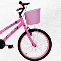 Bicicleta Aro 20 Marie Aero Com Design Moderno E Leve Rosa Neon - 3