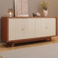 Balcão Buffet 4 Portas 180 Cm Soleil Freijo Off White Dj Moveis - 2