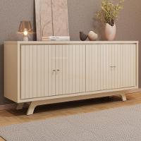 Balcão Buffet 4 Portas 180 Cm Soleil Off White Dj Moveis - 2