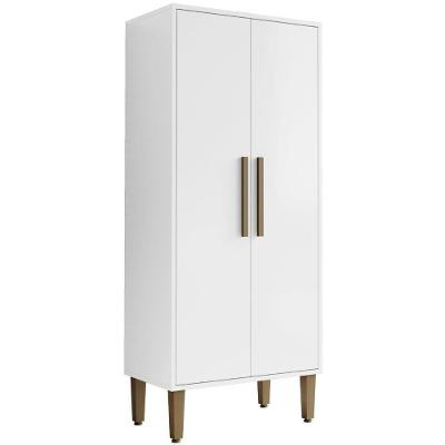 Armário Multiuso Paraná 2 Portas Branco Kaiki Móveis