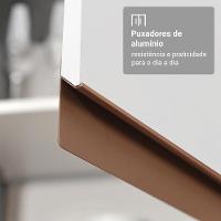 Armário De Cozinha Completa 250cm Branco Reims Madesa 08 Branco - 7