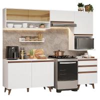 Armário De Cozinha Completa 250cm Branco Reims Madesa 10 Branco - 2