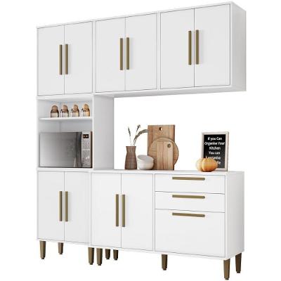 Cozinha Completa Lorena 11 Portas 2 Gavetas Branco Kaiki Móveis