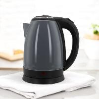 Chaleira Elétrica Inox 1,8l - Cinza, Praticidade E Rapidez Na Sua Cozinha! 220V - 3