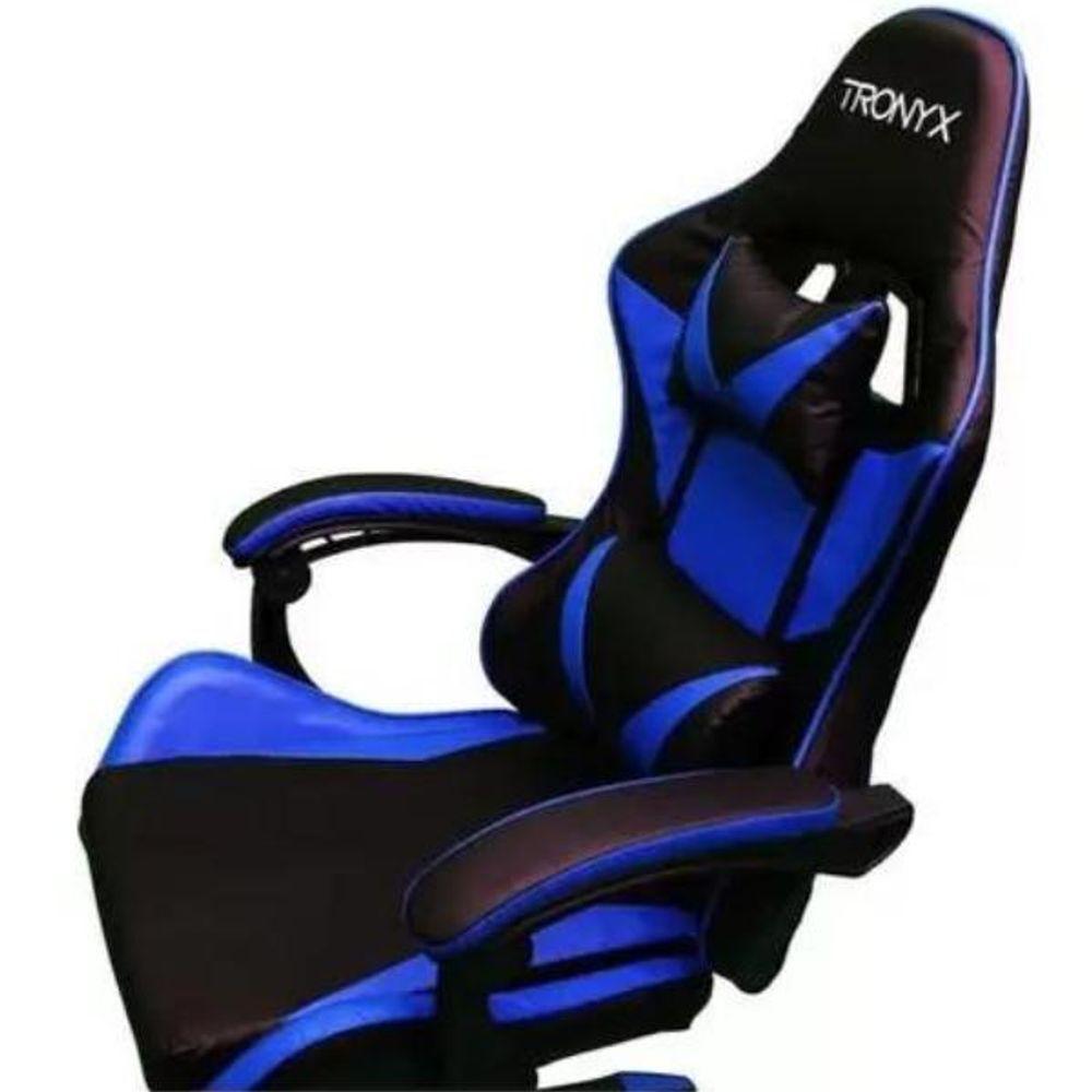 Cadeira Gamer Giratória Apoio Lombar Apoio Braço - 4