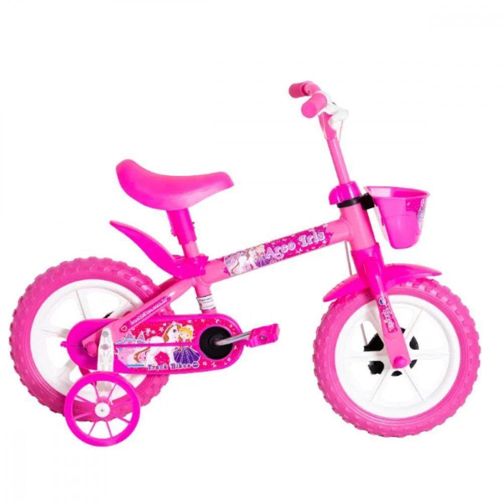 Bicicleta Track Tk3 Aro 12 Infantil Iris Rosa - 2