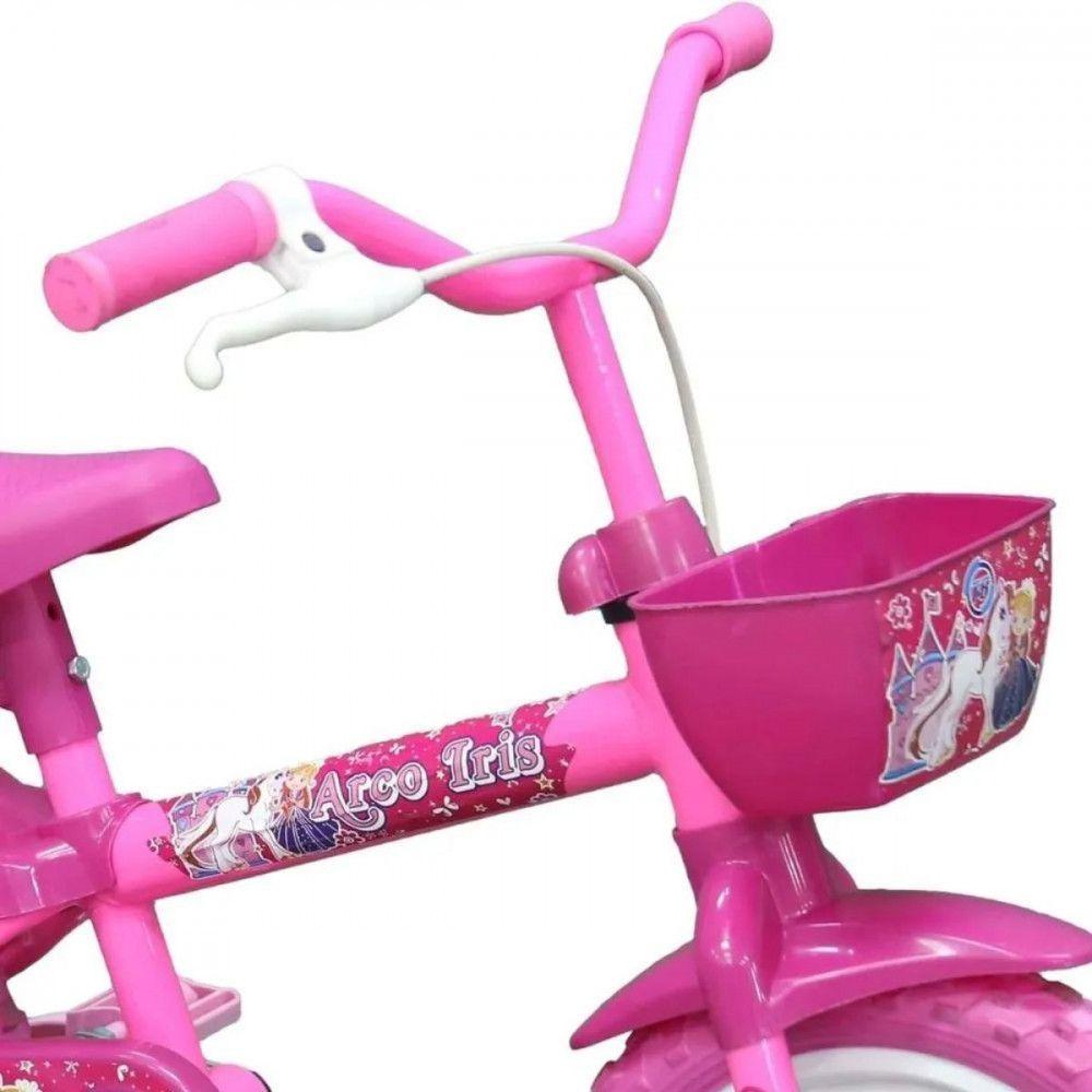 Bicicleta Track Tk3 Aro 12 Infantil Iris Rosa - 4