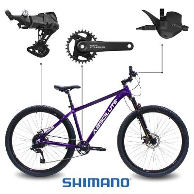 Bicicleta Aro 29 Absolute Nero 5 Shimano Cues 9v Alumínio Freio Hidráulico 19 Roxo