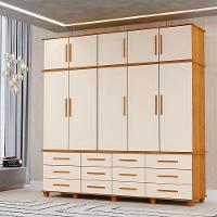 Guarda Roupa Casal Berlim Freijó Off White – Luapa Móveis - 3