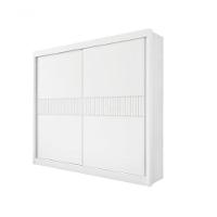 Guarda Roupa Cancun 2 Portas 100%mdf Ripado - Ddoro Móveis - 1