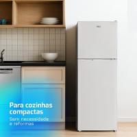 Geladeira Refrigerador Compacto HQ Defrost 150 Litros HQ-150RDF Branco 110V - 6