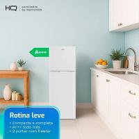 Geladeira Refrigerador Compacto HQ Defrost 150 Litros HQ-150RDF Branco 110V - 8