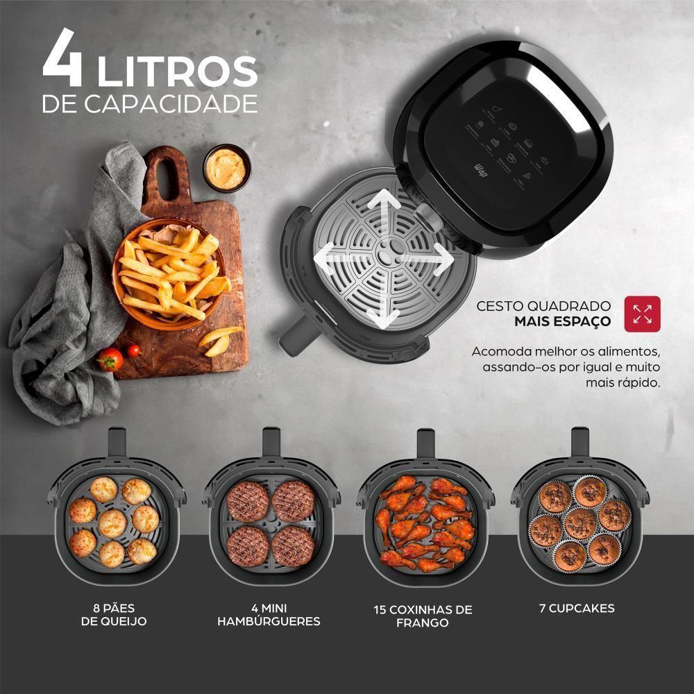 Fritadeira Elétrica WAP Family 4L WAFF2-P 110V - 10