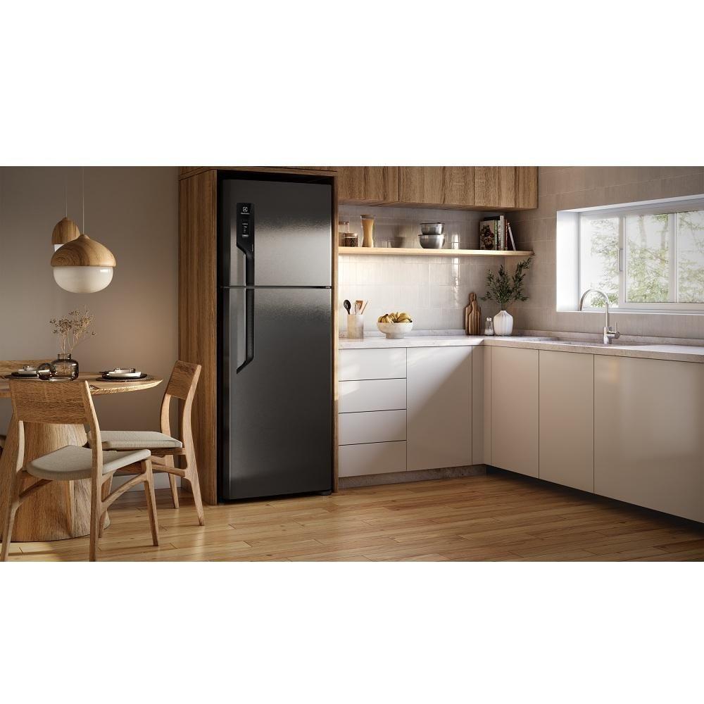 Geladeira Electrolux 480 Litros Frost Free Duplex Com Autosense Efficient Black Inox TF71B 220V - 7