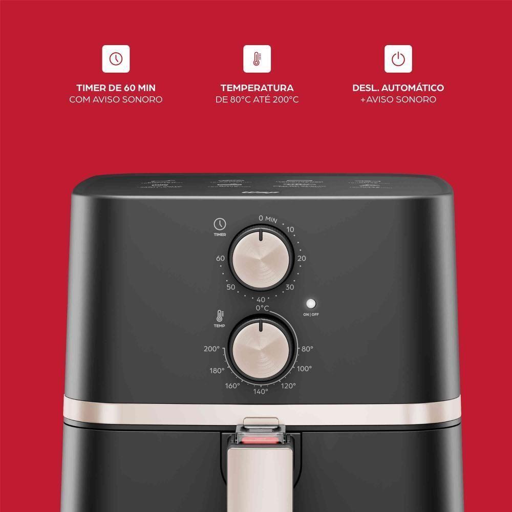 Fritadeira Elétrica WAP Air Fryer Family 4L 220V - 4