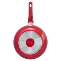 Frigideira Antiaderente Granito Vermelho 24cm - Cozinha Prática E Estilosa - 2