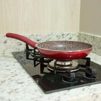 Frigideira Antiaderente Granito Vermelho 24cm - Cozinha Prática E Estilosa - 6