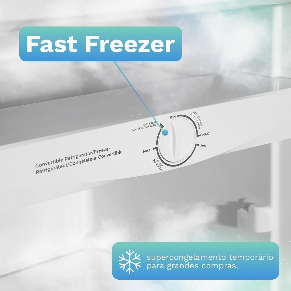 Freezer E Conservador Vertical HQ 210 Litros Cinza HQ-210FV/RDFX 110V - 7