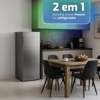 Freezer E Conservador Vertical HQ 210 Litros Cinza HQ-210FV/RDFX 110V - 5