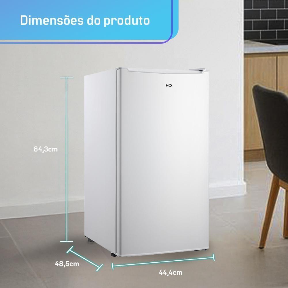 Frigobar Geladeira HQ 93 Litros Branco BC-93 110V - 4