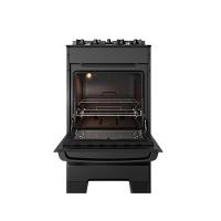 Fogão Esmaltec 4 Bocas Ideal Master Glass Mesa De Vidro Forno 50 Litros Preto T4VFP Bivolt - 7