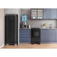 Fogão Esmaltec 4 Bocas Ideal Master Glass Mesa De Vidro Forno 50 Litros Preto T4VFP Bivolt - 9