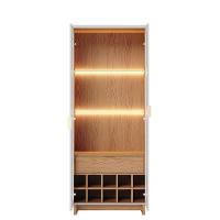 Cristaleira Guanabara Off White Freijó Com Aparador Buffet Jurerê Off White Matte Freijó - Colibri - 3