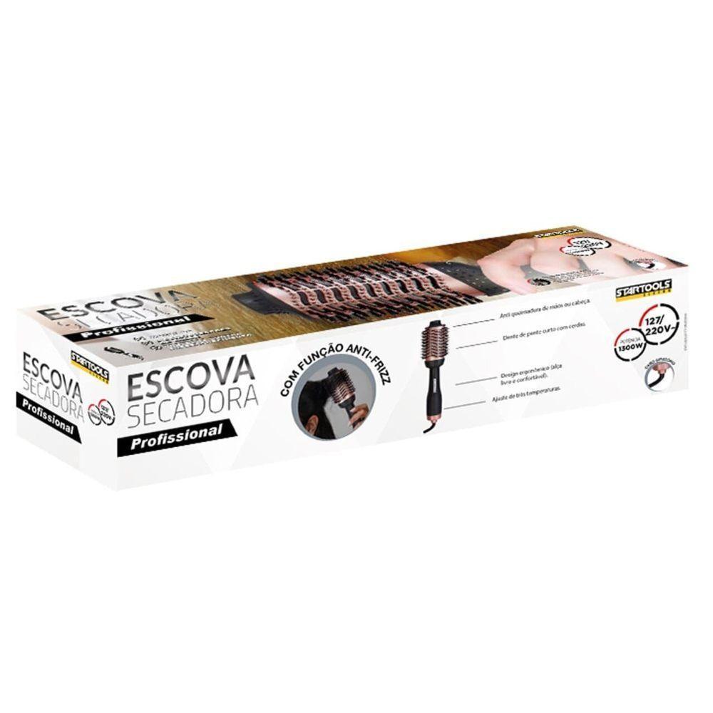 Escova Secadora De Cabelo Profissional 1300w Bivolt - 4