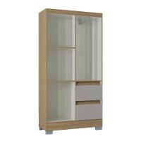 Guarda Roupas Quarto Pequeno Off-white Nápoles Poquema Damasco/off White