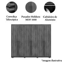Guarda-roupa Casal 6 Portas 3 Gavetas 100% Mdf Dukai Fendi - 3