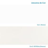 Guarda-roupa Casal 3 Portas De Correr Com Espelho Branco - 5