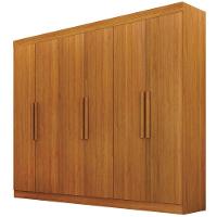 Guarda Roupa Delta Cinamomo 6 Portas 2 Gavetas Leifer Móveis - 1