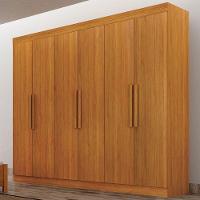 Guarda Roupa Delta Cinamomo 6 Portas 2 Gavetas Leifer Móveis - 2