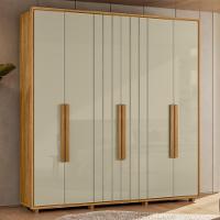 Guarda Roupa Casal Veronese Ripado 6 Portas Cumaru/opala - Madetec Cumaru/opala - 2