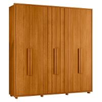 Guarda Roupa Casal Veronese Ripado 6 Portas Cinamomo - Madetec Cinamomo - 1