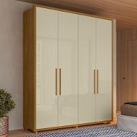 Guarda Roupa Casal Greco 4 Portas Cumaru/opala - Madetec Cumaru/opala - 2