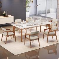 Kit 04 Cadeiras Para Sala De Jantar Estar Living Giorgia L02 Linho Palha - Lyam Decor - 2