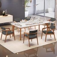 Kit 03 Cadeiras Para Sala De Jantar Estar Miving Giorgia L02 Linho Mescla Chumbo - Lyam Decor - 2