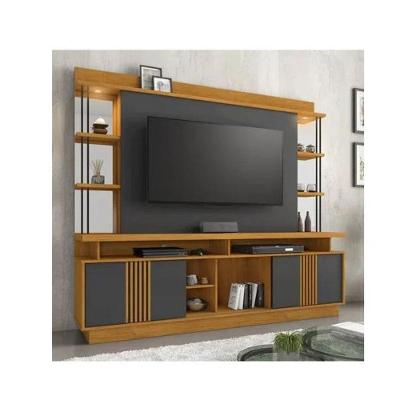 Home Esplendor Tv Até 65 Jcm Movelaria - Cinamomo-grafite