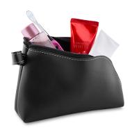 Necessaire Luxo Em Couro Sintético Com Alça Prática Para Beleza E Viagens - 3