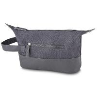 Necessaire Elegante Com Bolsos Laterais - Praticidade Em Cinza All Gray - 2